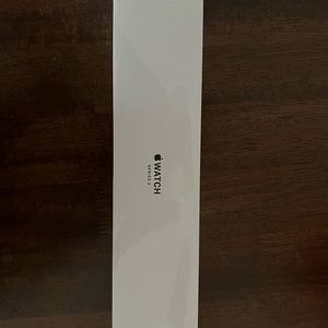 Apple Watch 42 mm space grey aluminum- color black new - sport band- new sealed